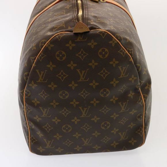 LOUIS VUITTON Monogram Keepall 55 Boston Bag M41424 LV Auth 75490 - Picture 4 of 16